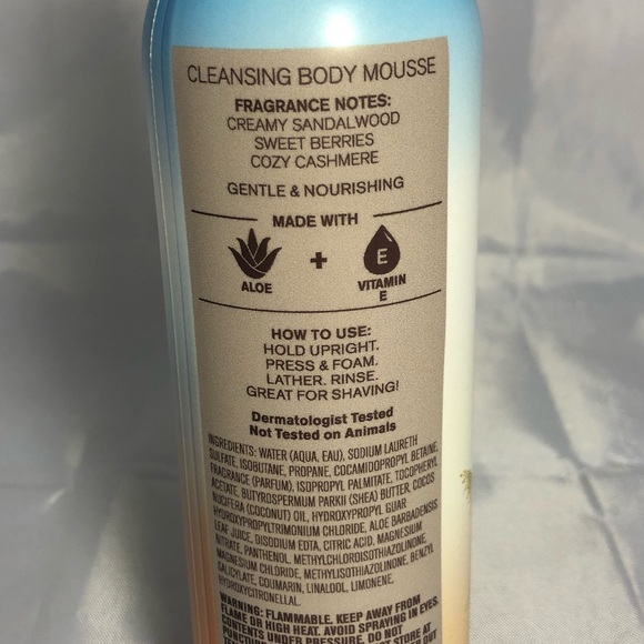 🚫SOLD❗️Bath & Body Works SUNRISE WOODS CLEANSING BODY MOUSSE 5.3 OZ X2 NEW - Picture 2 of 2